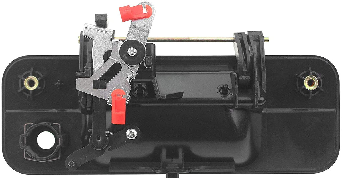 Rear Exterior Tailgate Door Handle Fits for 2007-2013 Toyota Tundra-Outer Outside Car Door Handle-Textured W/Keyhole-69090-0C040