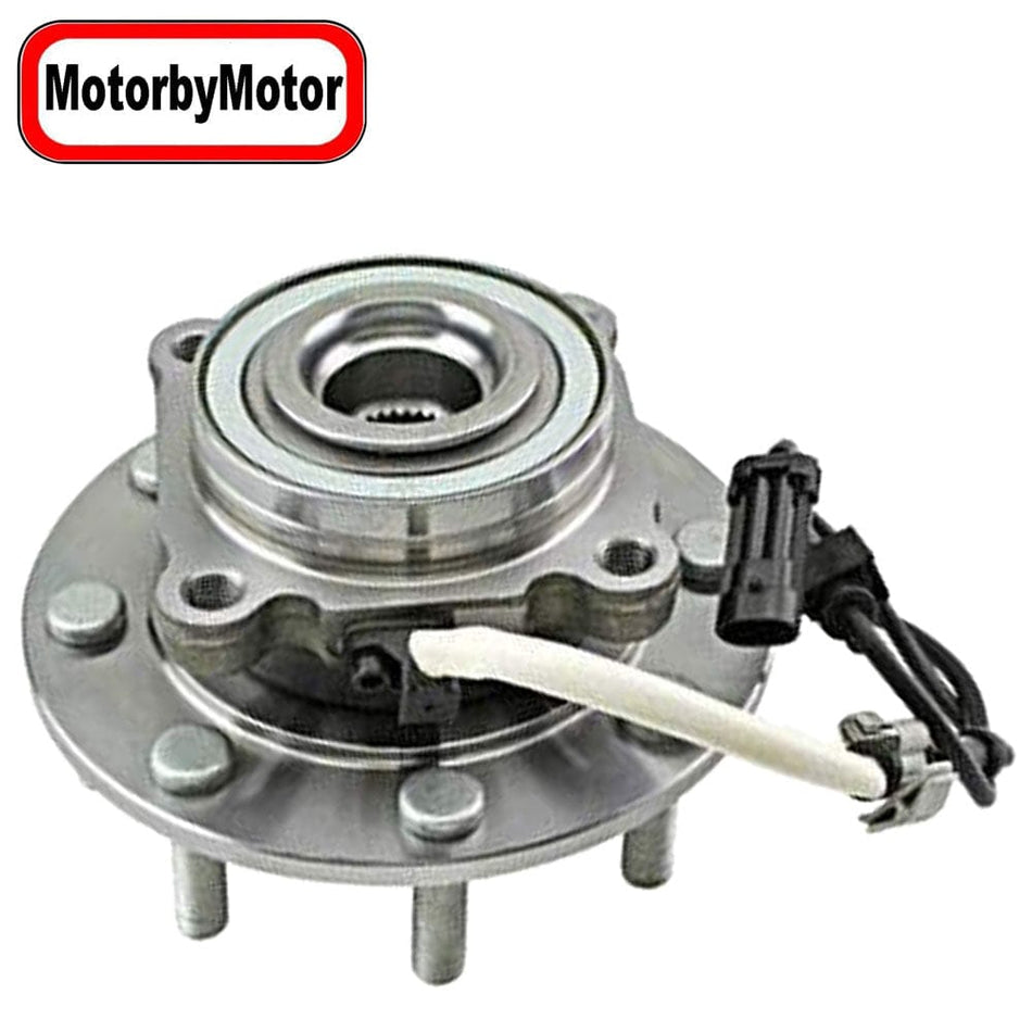Front Wheel Bearing Fit Chevrolet Silverado 3500 Classic GMC Sierra, Chevrolet Silverado 3500 GMC Sierra Wheel Hub 8 Lugs RWD, w/ABS-515087