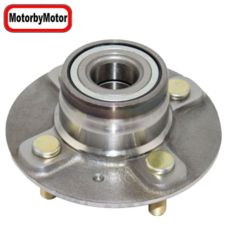 Rear Wheel Bearing for 2000-2006 Hyundai Accent Wheel Hub w/4 Lugs 2WD FWD, Non-ABS-512193