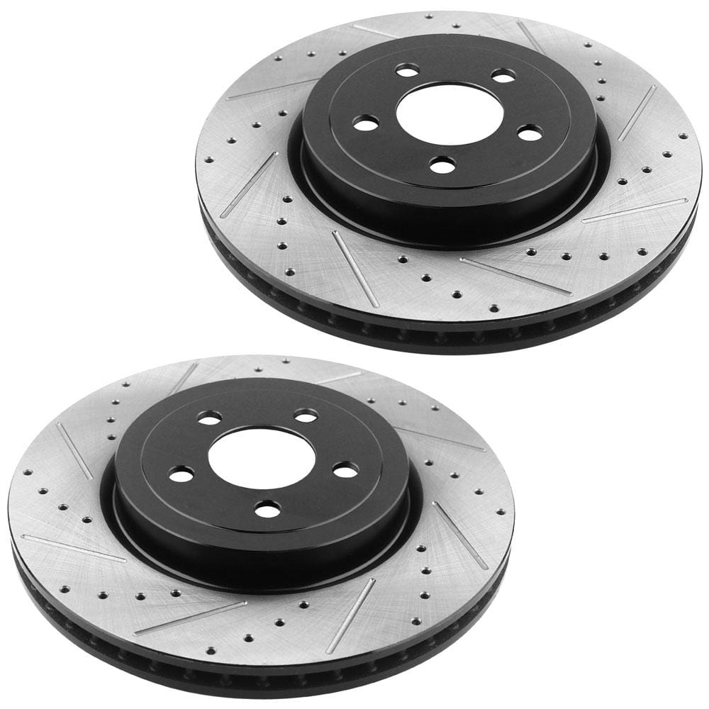 Dodge Challenger Front Brake Rotor & Pad 12063061 D1098