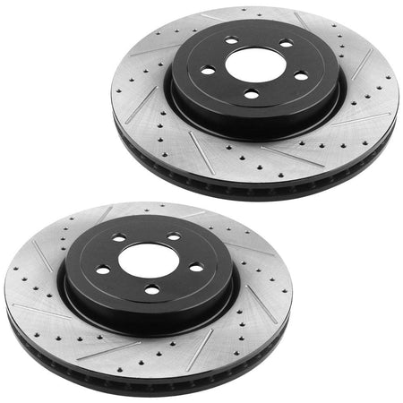 Dodge Challenger Front Brake Rotor & Pad 12063061 D1098