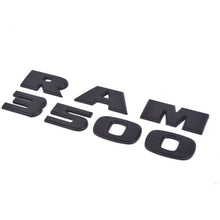 Load image into Gallery viewer, Dodge Ram 3500 Emblems Matte Black