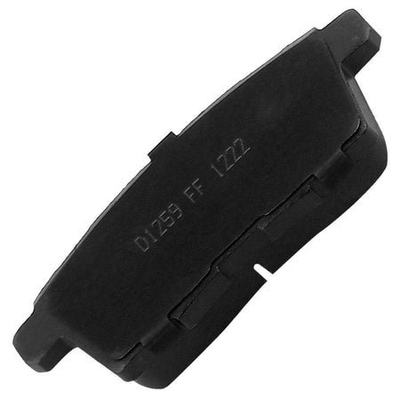 Rear Ceramic Brake Pads w/Hardware Kits Fits for Ford Edge, Lincoln MKX, Mazda CX-7 CX-9 (All Models)-Low Dust Brake Pad-4 Pack