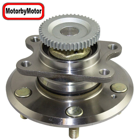 MotorbyMotor Rear Wheel Bearing Fit 2001 Hyundai XG300, 2002-2005 Hyundai XG350 Hub Bearing w/ABS 5 Lugs, 512189