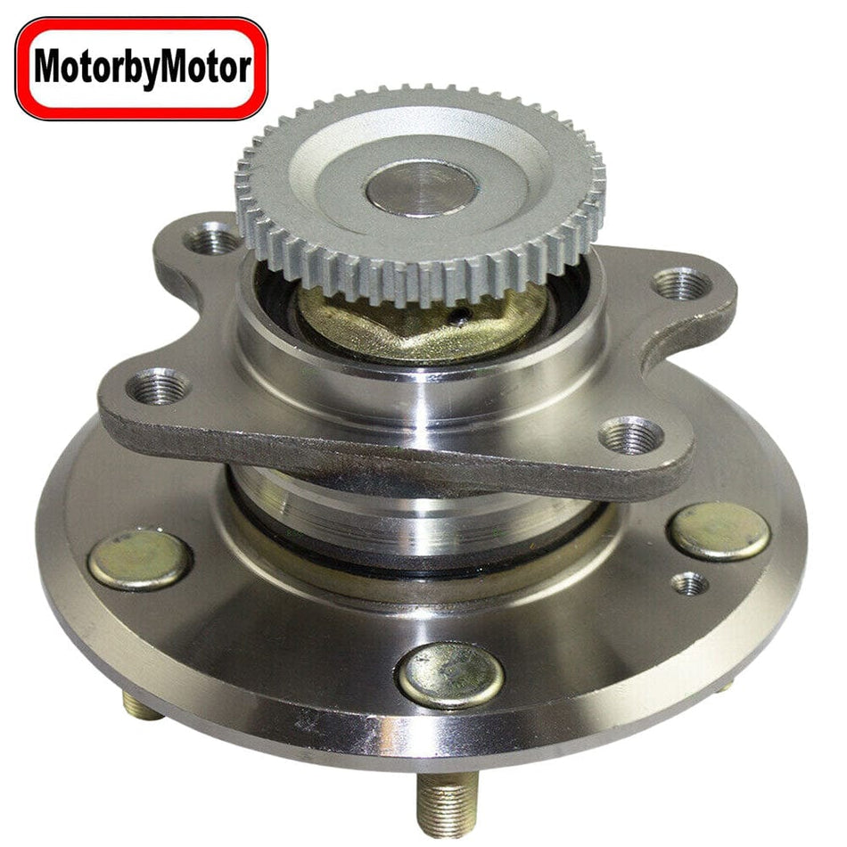 MotorbyMotor Rear Wheel Bearing Fit 2001 Hyundai XG300, 2002-2005 Hyundai XG350 Hub Bearing w/ABS 5 Lugs, 512189