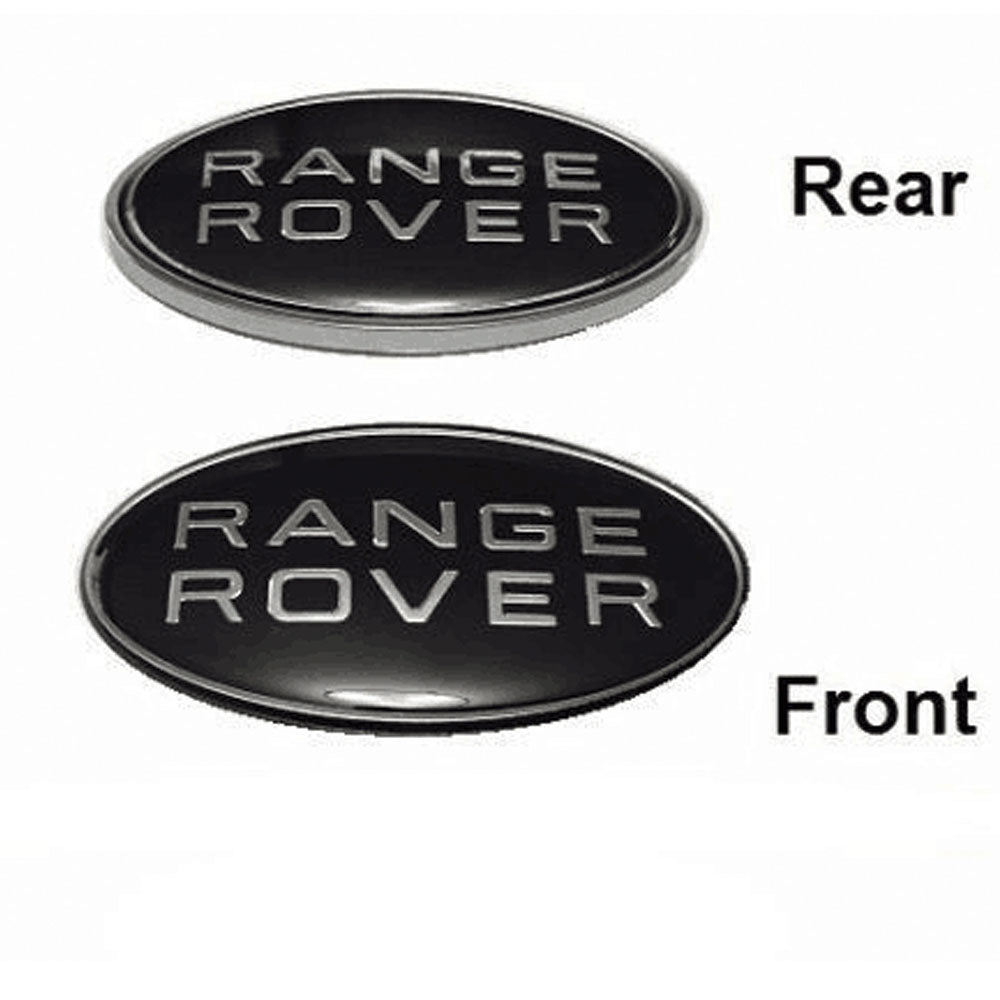 Range Rover Emblem Grill & Rear Badge Pair