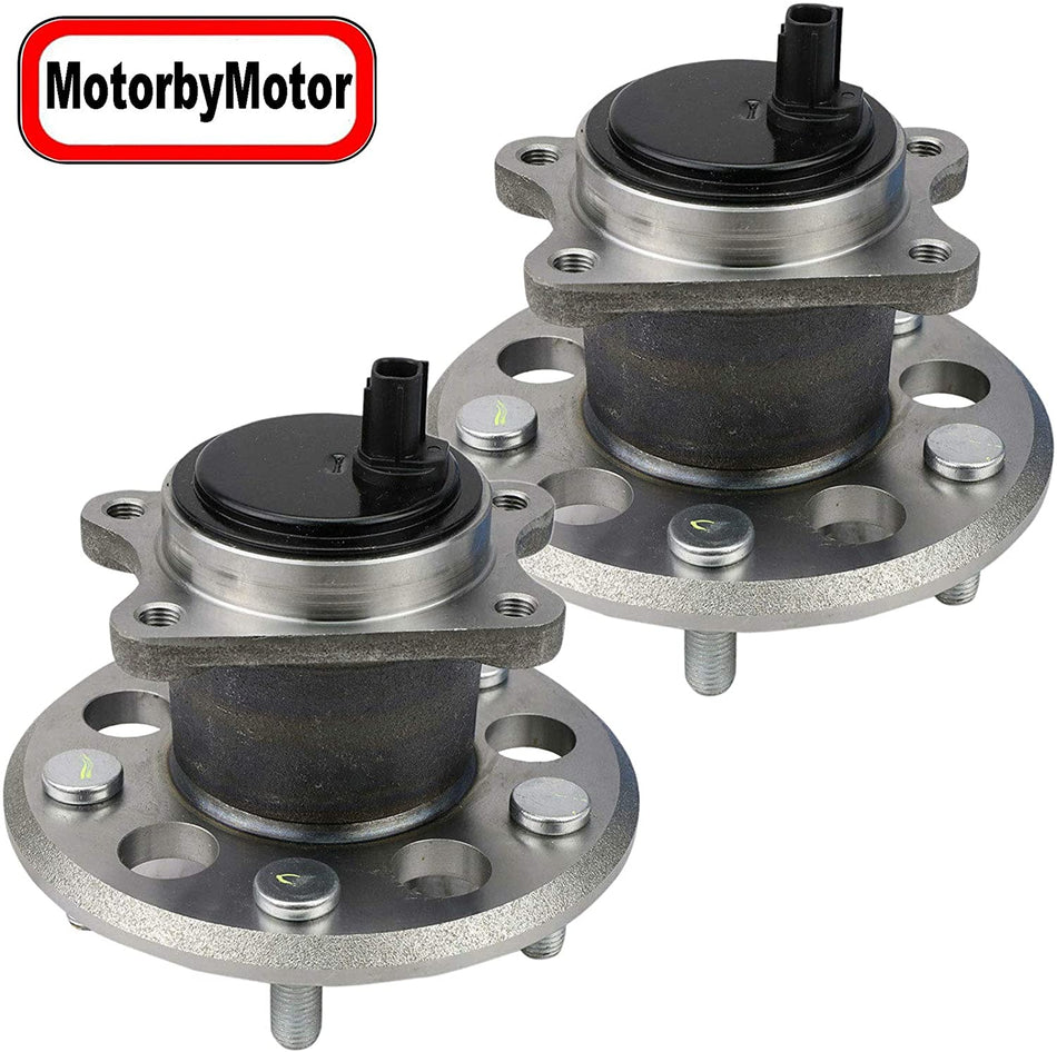 Rear Wheel Bearing & Hub Assembly Fits for Lexus ES300H 2013-2018, Lexus ES350 2013-2018 Wheel Hub w/5 Lugs-512542 521541
