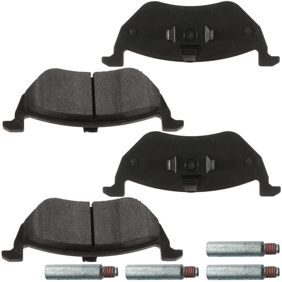 MotorbyMotor Rear Ceramic Brake Pads with Hardware Kits for Ford Escape 2005-2008, Mazda Tribute 2005-2006, Mercury Mariner 2005-2008 Low Dust Brake Pad (All Models)