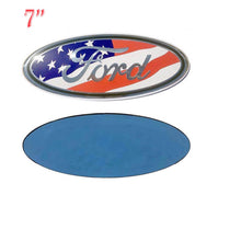 Load image into Gallery viewer, Ford F-150 Excursion Emblem 7&quot; Flag Rear Tailgate Decal