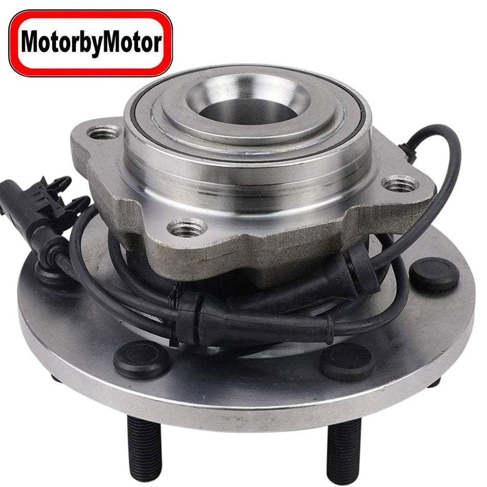MotorbyMotor Rear Wheel Bearing and Hub Assembly Fit 2012-2015 Nissan Armada Wheel Hub w/ABS 6 Lugs-541014
