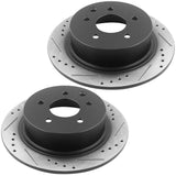 Nissan Altima Rear Brake Rotors 12042073, 2002-2019