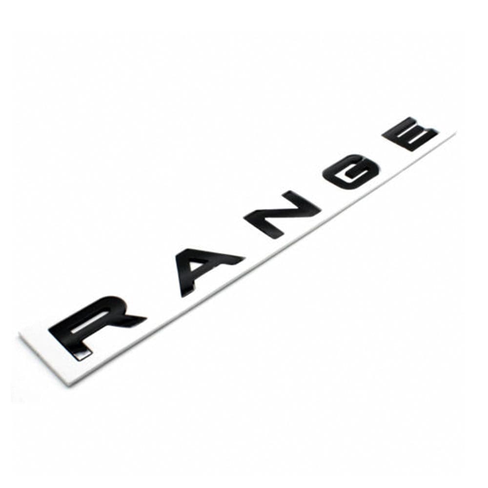 Range Rover Emblem kit Hood Letter Glossy Black – AFA-Motors
