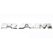 Load image into Gallery viewer, RAM 1500 2500 3500 Emblem Tailgate Letters Badge Chrome