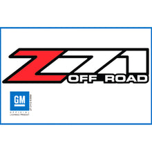 Load image into Gallery viewer, Z71 Off Road sticker Chevy Silverado GMC Sierra