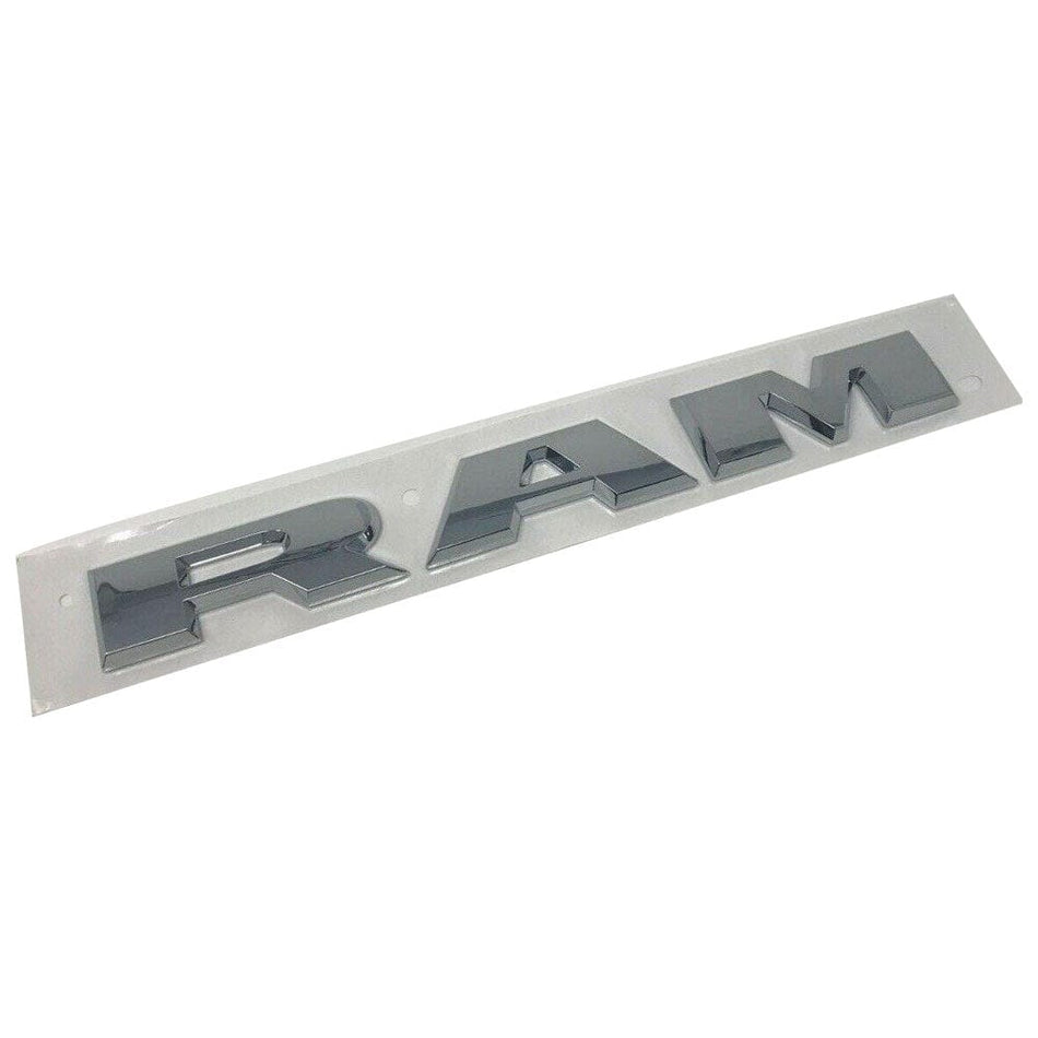 Dodge RAM Emblem Letter Chrome