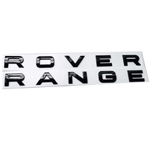 Load image into Gallery viewer, Range Rover Badge 10 Letters Emblem ABS Glossy Black