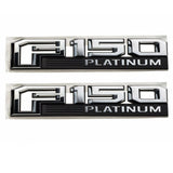 Ford F-150 Platinum Fender Emblem FL3Z-16720-G, FL3Z-16720-H