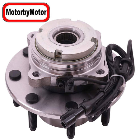 MotorbyMotor 515075 Front Wheel Bearing & Hub Assembly Fits for 1999 Ford F-250 Super Duty, 1999 Ford F-350 Super Duty  Wheel Hub w/8 Lugs [w/ABS 4WD 4x4]