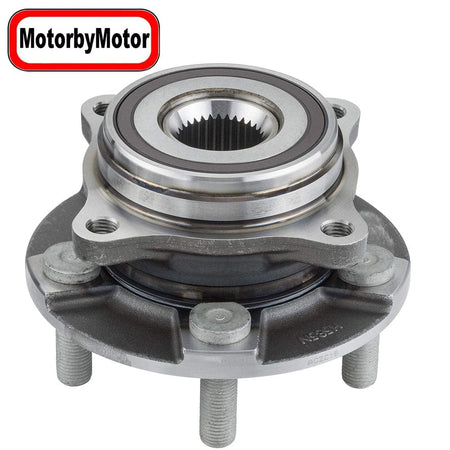 MotorbyMotor 512517 Rear Wheel Bearing & Hub Assembly fits for  2017 Ford GT,  2015-2017 Ford Mustang [2.3L 4 Cyl, 3.7L V6, 5.0L V8], 2018-2019 Ford Mustang [2.3L 4 Cyl, 5.0L V8]-5 Lugs