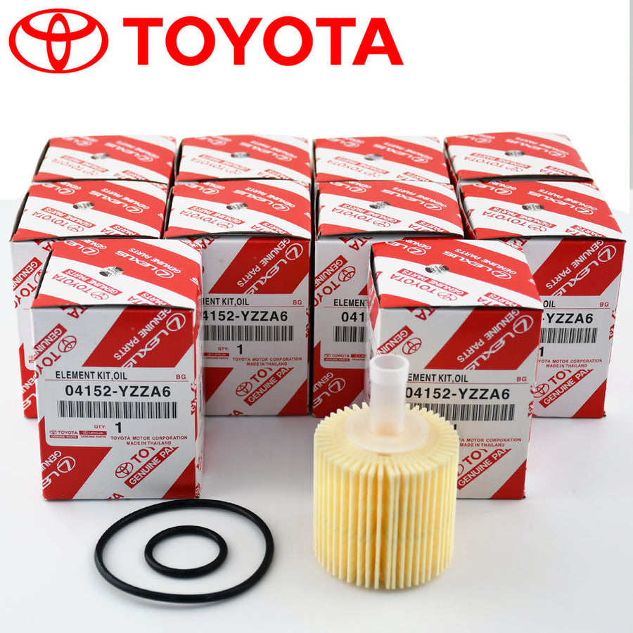 Toyota Oil Filter 04152-Yzza6, 04152-37010 10PCS