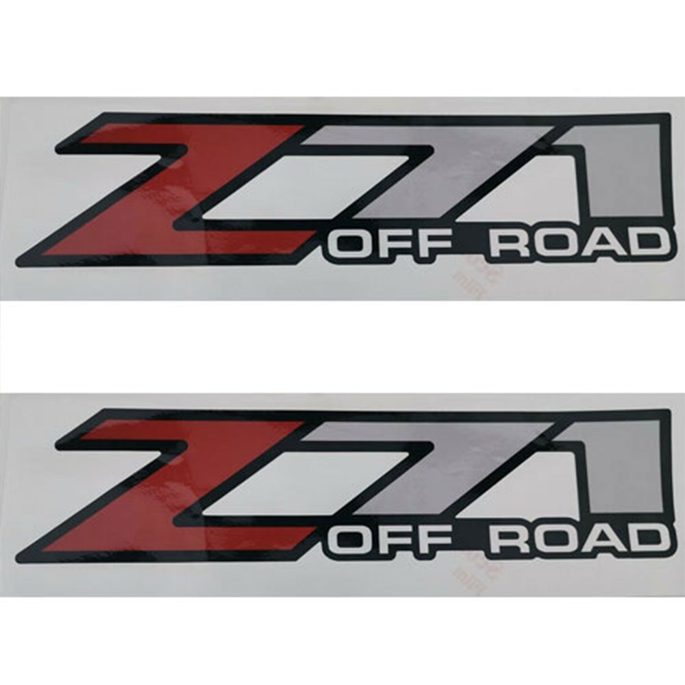 Z71 OFF ROAD Sticker Chevy Silverado GMC Sierra 2PCS