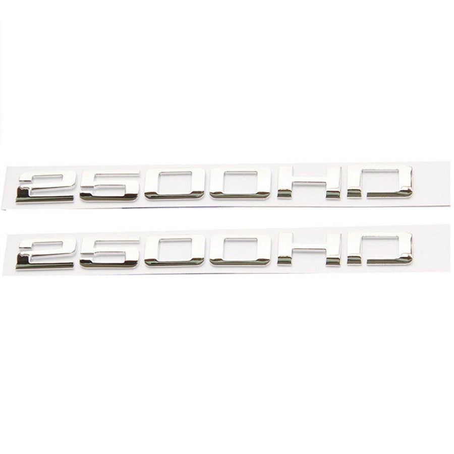 Chevrolet Silverado 2500HD Emblem - 2500HD Chrome 2pcs