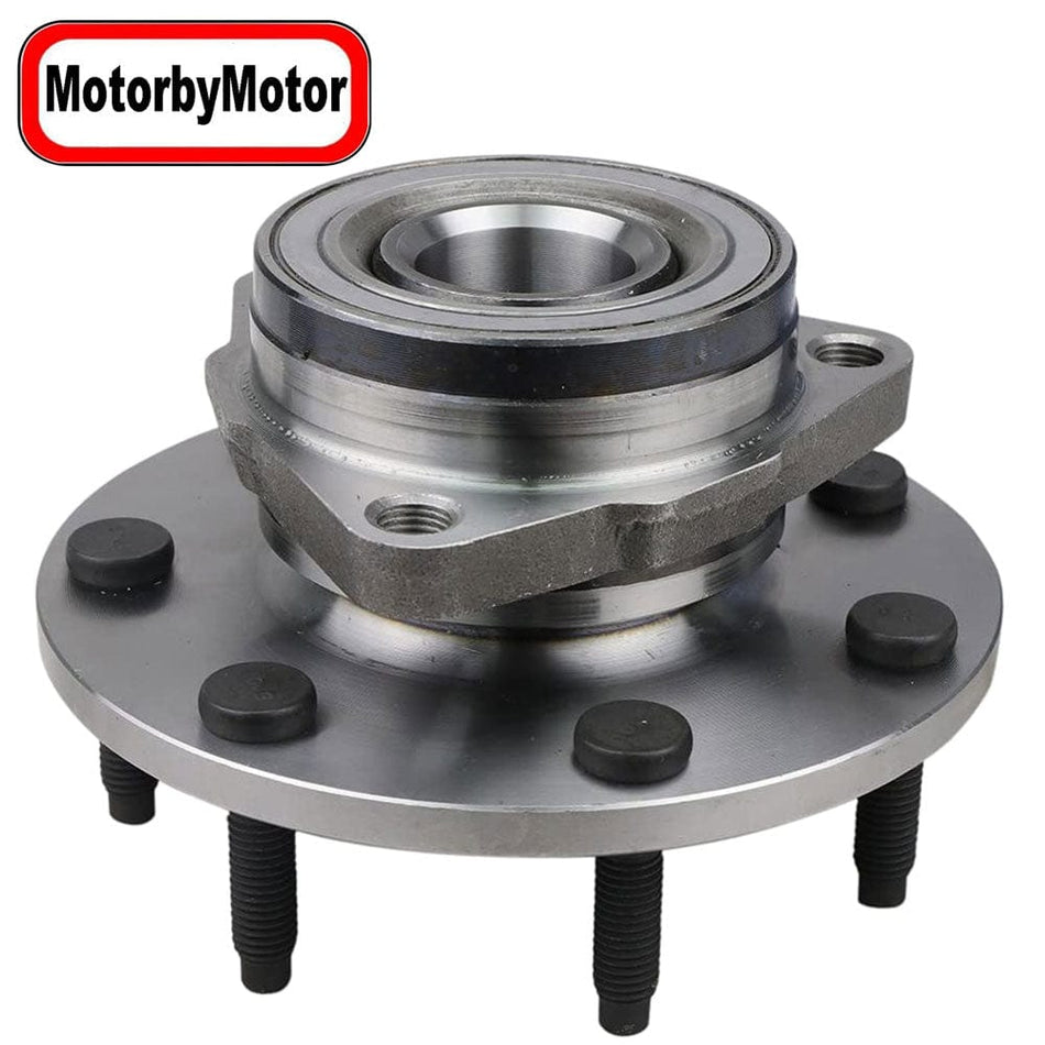MotorbyMotor 515022 Front Wheel Bearing Hub Assembly Fits for 2000 Ford F-150, 1997-1999 Ford F-250 Wheel Hub w/7 Lugs (4WD 4x4, 2-Wheel ABS)