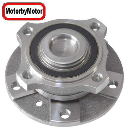 MotorbyMotor 513210 Front Wheel Bearing & Hub Assembly Fits for BMW 525I/528I/530I/535I/545I/550I/645CI/650I Wheel Hub
