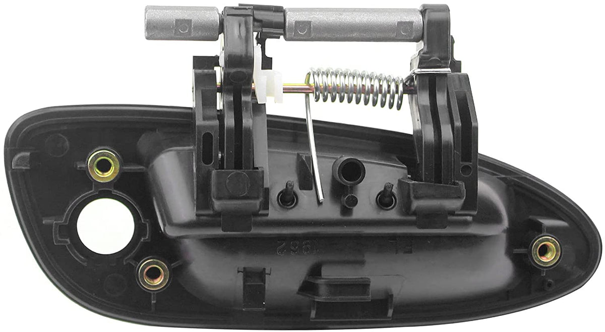 Rear Left Exterior Door Handle Fits for Nissan Altima 2002-2006 Driver Side Outer Door Handles (Smooth Black)