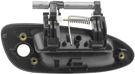 Rear Left Exterior Door Handle Fits for Nissan Altima 2002-2006 Driver Side Outer Door Handles (Smooth Black)