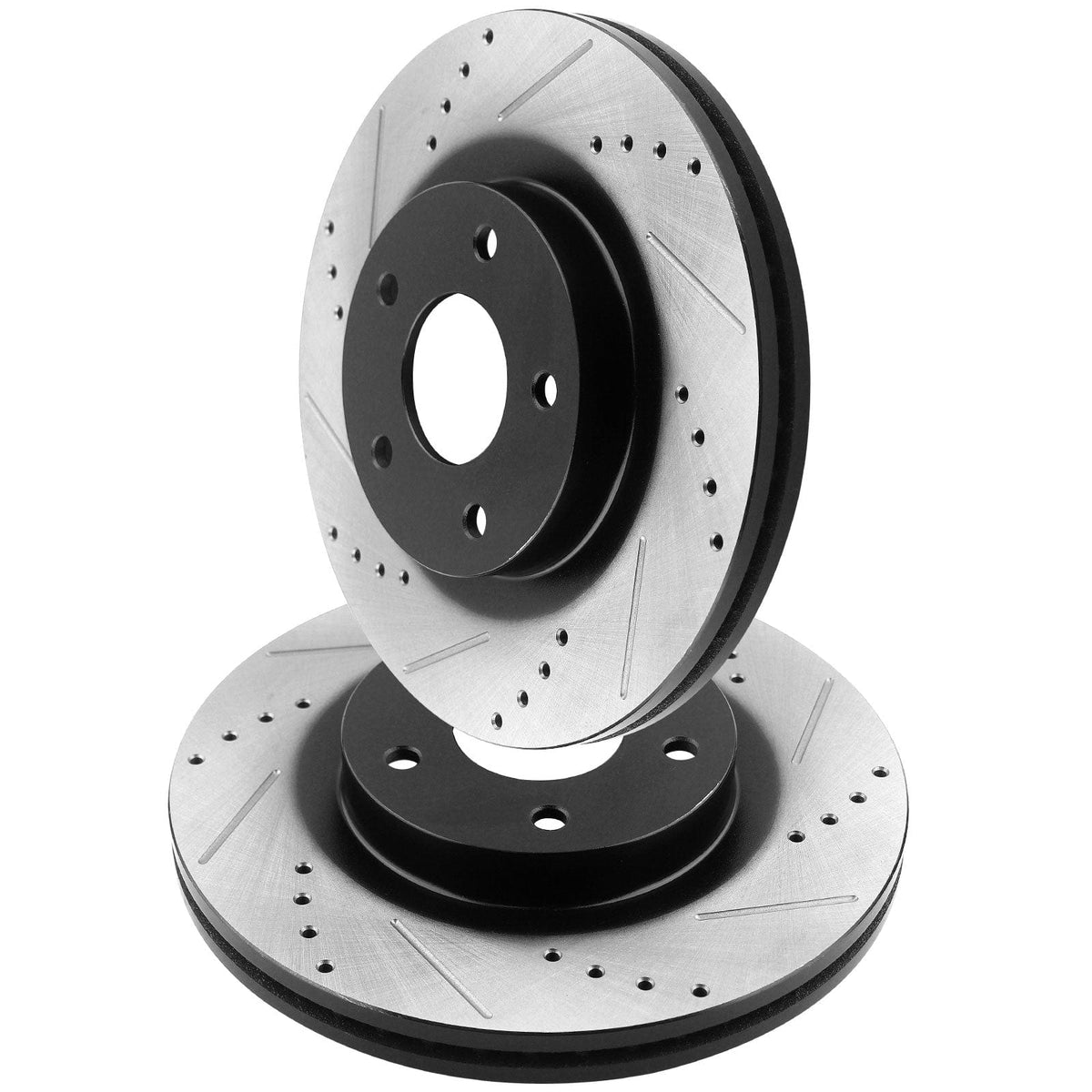 Front Disc Brake Rotors Pair for Honda Civic CR-Z 2002-2006 Acura RSX 5 Lug