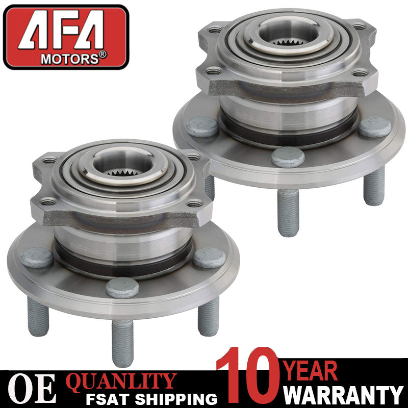 Set (2) Rear Wheel Bearing and Hub Assembly for Chrysler 300 Charger Challenger