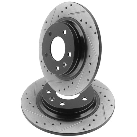 Rear Disc Brake Rotors For Chevy Impala Buick Allure Lacrosse Pontiac Grand Prix