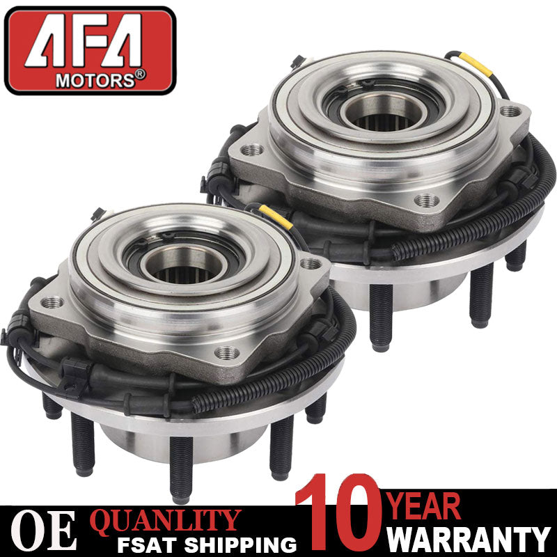 Pair Front Wheel Hub Bearing Assembly for Ford F-250 F-350 Super Duty 2016-2011