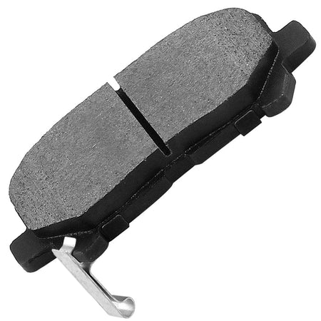 Rear Ceramic Brake Pads w/Hardware Kits Fits for Acura MDX ZDX, Honda Odyssey Pilot (All Models)-Low Dust Brake Pad-4 Pack