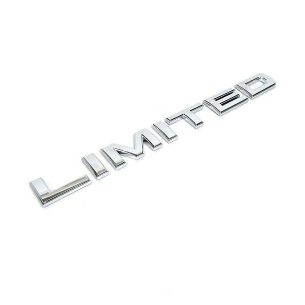 Ram LIMITED Emblem Tailgate Letter Chrome