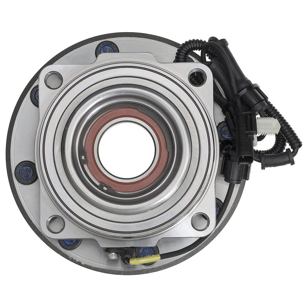 MotorbyMotor 515131 Front Wheel Bearing for 2011-2016 Ford F-350 Super Duty Wheel Hub w/8 Lugs w/ABS [4WD 4x4, DRW ONLY], 2 Pack