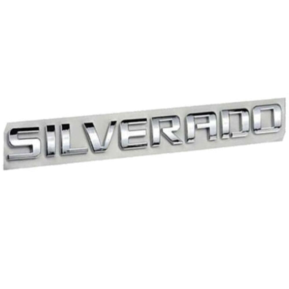 Chevrolet Silverado Emblems - Silverado Letter Chrome 15129652