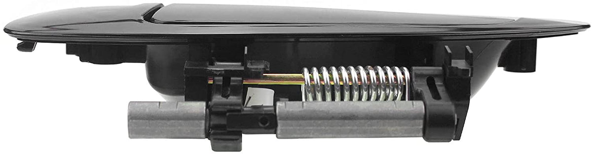 Rear Left Exterior Door Handle Fits for Nissan Altima 2002-2006 Driver Side Outer Door Handles (Smooth Black)