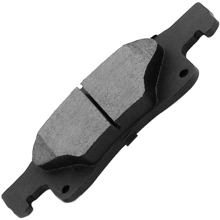 Rear Ceramic Brake Pads w/Hardware Kits Fits for Dodge Durango, Jeep Grand Cherokee-Ceramic Low Dust Brake Pad-4 Pack