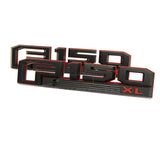 Ford F-150 XL Emblem FL3Z-16720-A - Red Black Fender Badge