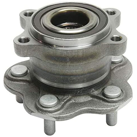 MotorbyMotor 512363 Rear Wheel Bearing and Hub Assembly Fits for Nissan Murano 2003 2004 2005 2006 2007 Wheel Hub w/5 Lugs, AWD (2 PACK)
