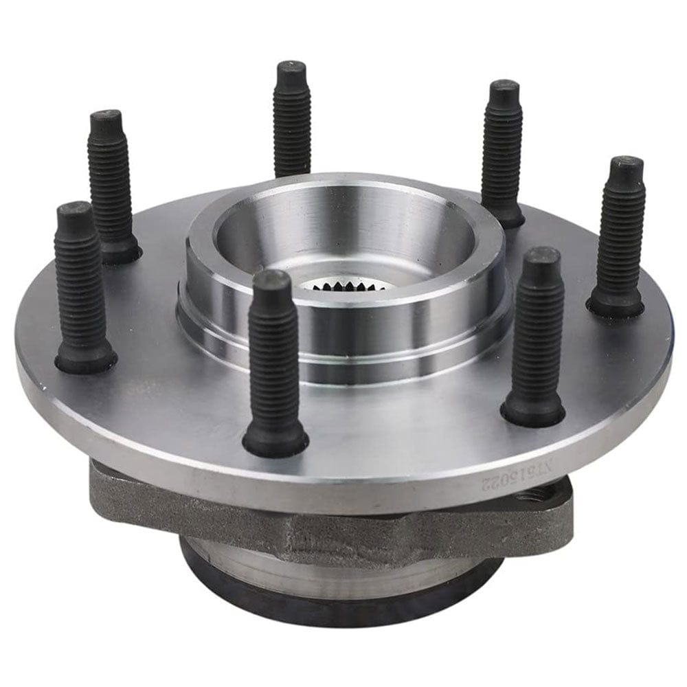 MotorbyMotor 515022 Front Wheel Bearing Hub Assembly Fits for 2000 Ford F-150, 1997-1999 Ford F-250 Wheel Hub w/7 Lugs (4WD 4x4, 2-Wheel ABS) (2 PACK)