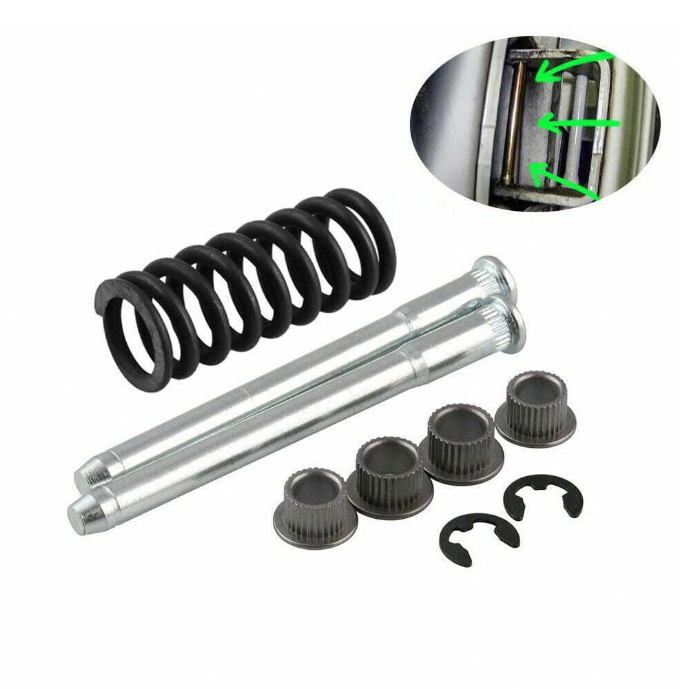 Front & Rear Door Hinge Pin with Spring and Bushing Kit For 94-04 Chevy S10 S15
