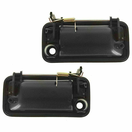 Front Outside Door Handles Fits for Chevy C1500 C2500 (Suburban), C3500, K1500 K2500 (Suburban) K3500, Tahoe; GMC C1500 C2500 (Suburban), C3500, K1500 K2500 (Suburban), K3500, Yukon-2 Pack Black