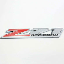 Load image into Gallery viewer, Silverado Z71 OFF ROAD Emblem badges GM Chevy 3D Decal Sticker