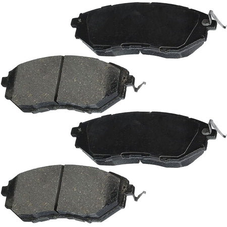 MotorbyMotor Front Ceramic Brake Pads w/Hardware Kits for Subaru B9 Tribeca Forester Legacy Outback WRX Low Dust Brake Pad