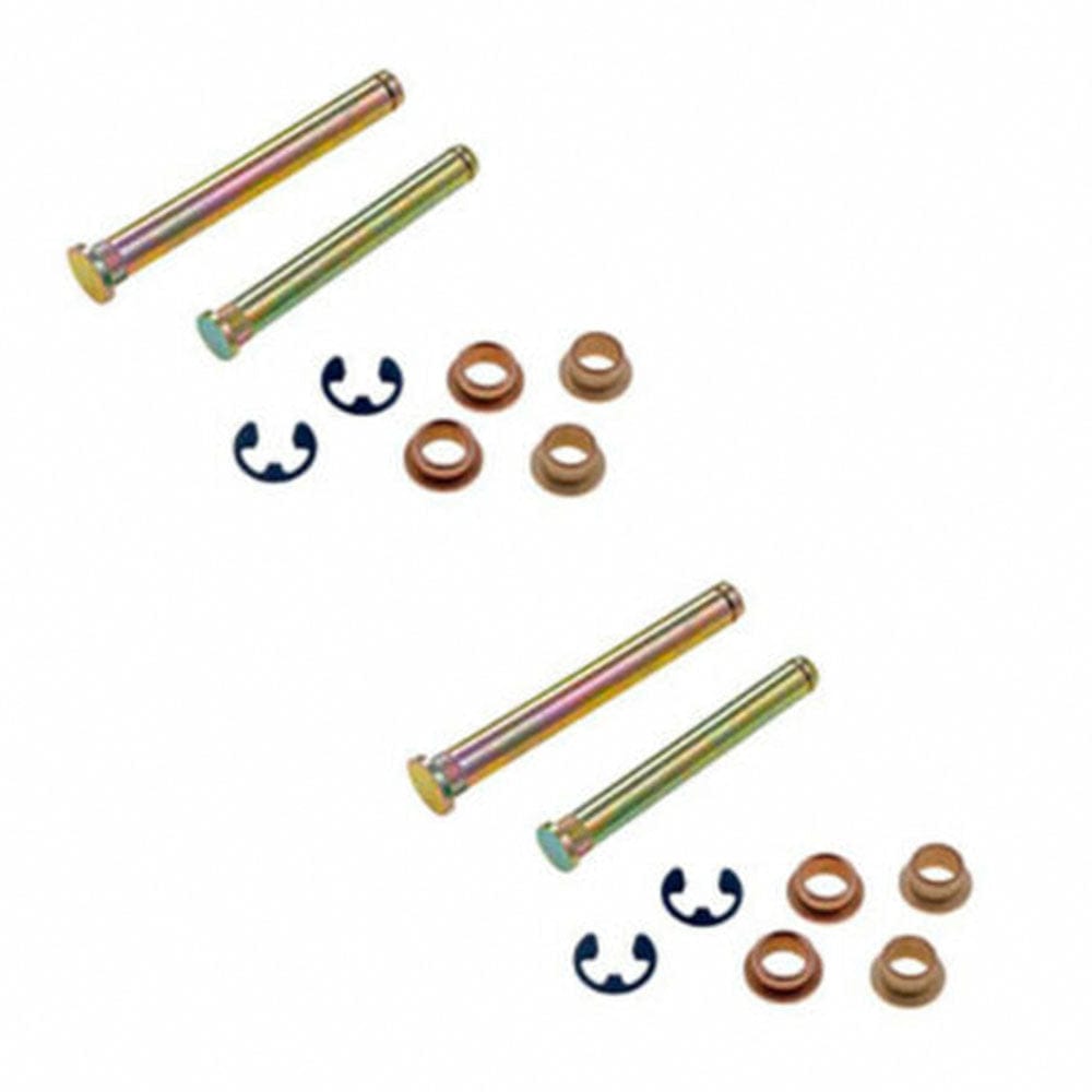 Door Hinge Pin & Bushing Kit - Set of 2 (16 Pieces) - Fits 94-02 Dodge Ram Truck