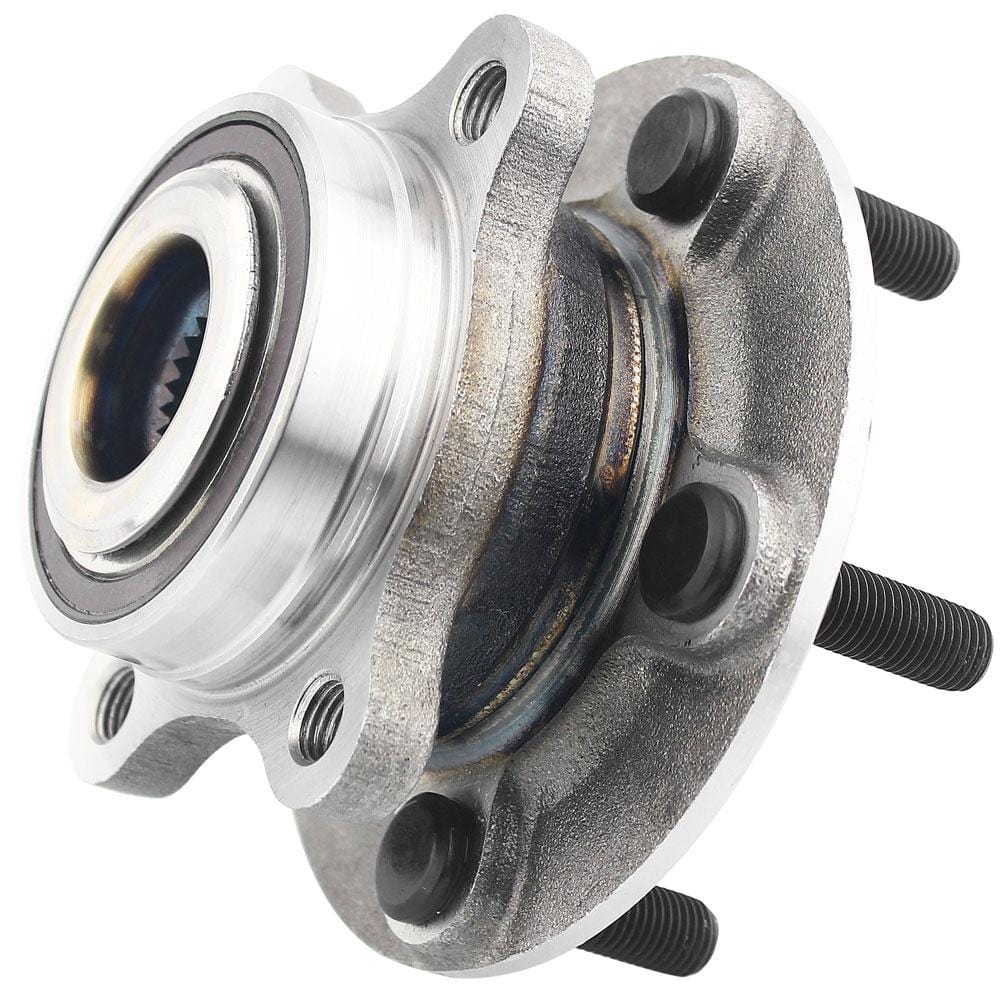 Motorbymotor 512498 Front Wheel Bearing and Hub Assembly w/ 5 Lugs Fits for 2013-2020 Ford Fusion, 2013-2016 Lincoln MKZ Low-Runout OE Directly Replacement Hub Bearing-2 Pack
