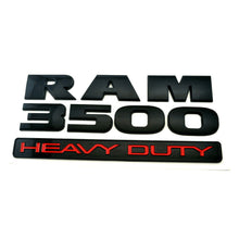 Load image into Gallery viewer, Dodge RAM 3500 Heavy Duty Emblem letter Nameplate Rear Side Decal